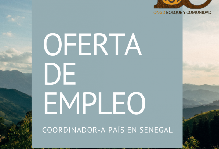 Oferta de empleo: Coordinador/a de país – Senegal
